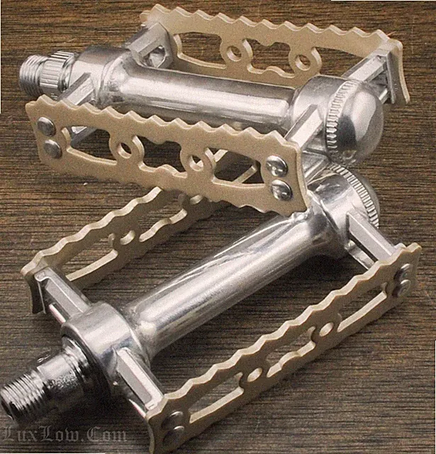 NOS MKS Sylvan Touring Bike PEDALS 9/16" RatTrap Vintage Randonneur Road Bicycle