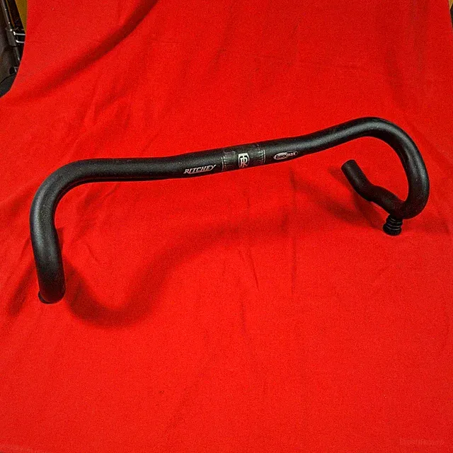 Profile Design Aero Tri Time Trial Handlebar 31.8 40cm Width Red Tape w/Cables