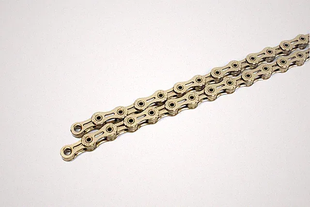 PYC Hollow-Pin 10 Speed Road MTB Cyclocross Bike Chains Only 250G Gold