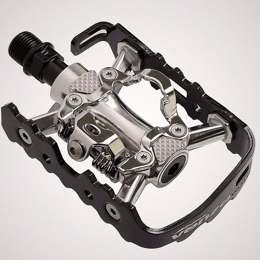 Venzo Multi-Use Compatible with Shimano SPD Mountain Bike Bicycle Sealed Clip...